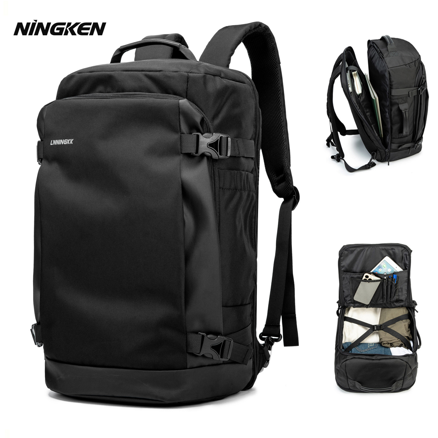 Ningken 30L Business Laptop Backpack – Large Capacity Travel Computer Bag