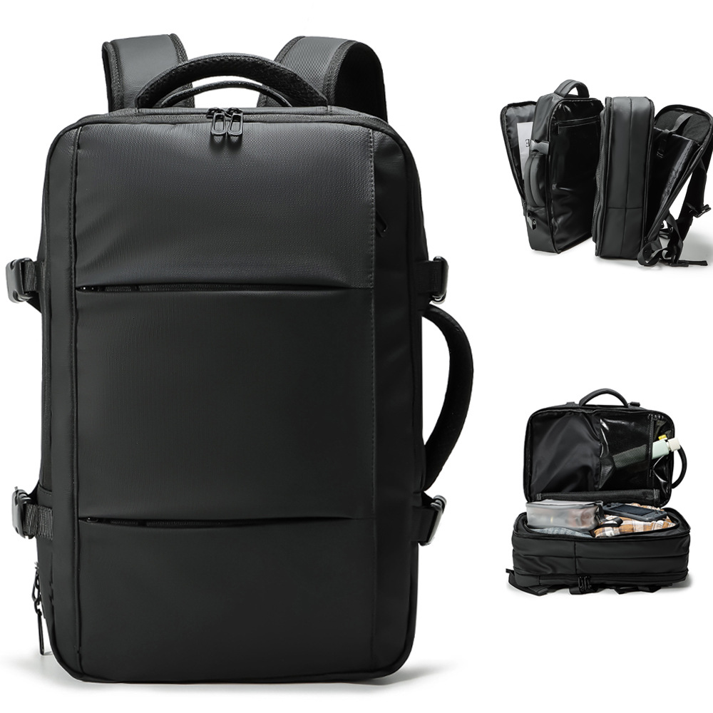 Men's Waterproof Business Laptop Backpack – Large Capacity Travel Bag - Image 4