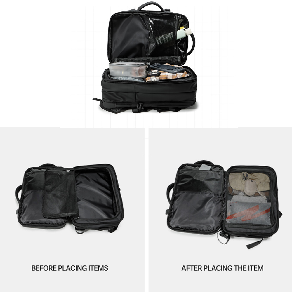 Men's Waterproof Business Laptop Backpack – Large Capacity Travel Bag - Image 6