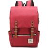 Unisex Retro Oxford Travel Backpack – 15-Inch Laptop Student School Bag