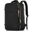 Flight Approved Large Travel Backpack for Women – Black