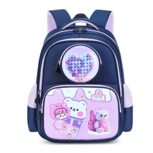 Bao Tian Spine-Care Backpack – Navy Blue