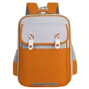Kids School Backpack - Orange