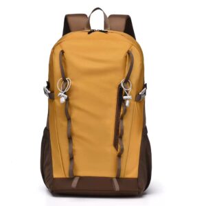 Hiking Backpack – Yellow | Lightweight Waterproof Outdoor Sport Bag