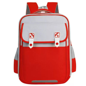 Kids School Backpack - Red